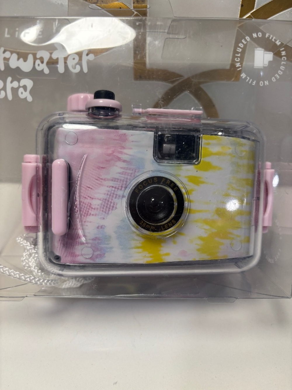 Sunnylife Underwater Film Camera Tie Dye Pastel 35mm Retro Waterproof NIB